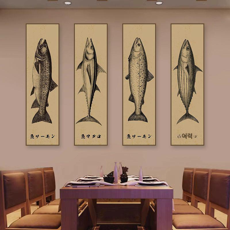 그림 액자 매장 벽장식 일식집 일본식 일러스트 - 상품 이미지