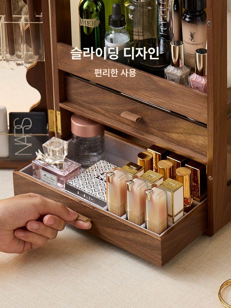 서랍 상자 박스 빈티지 수납함 소품 수납장 화장품정리함 화장품보관함 엔틱 뷰티 이미지 6