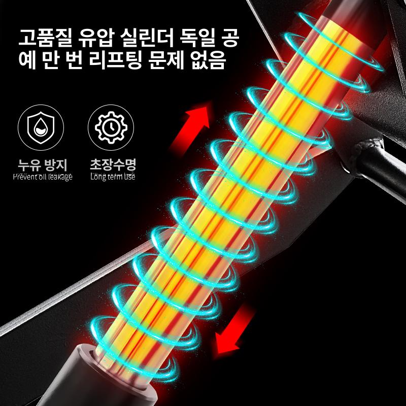 이동식 테이블리프트 유압 운반기 핸드카트 구르마 실린더 승강 상하차 리프팅 수레 - 상세 이미지 2