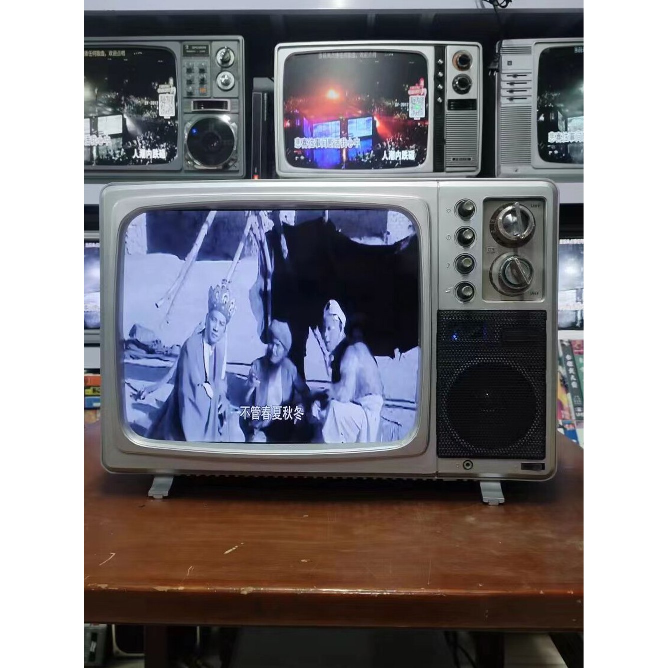 관TV 14인치 6 텔레비전 옛날 감성 아날로그 리모컨 TV 상품 17인치 레트로 1 텔레비전 리모컨 - 상세 이미지 3