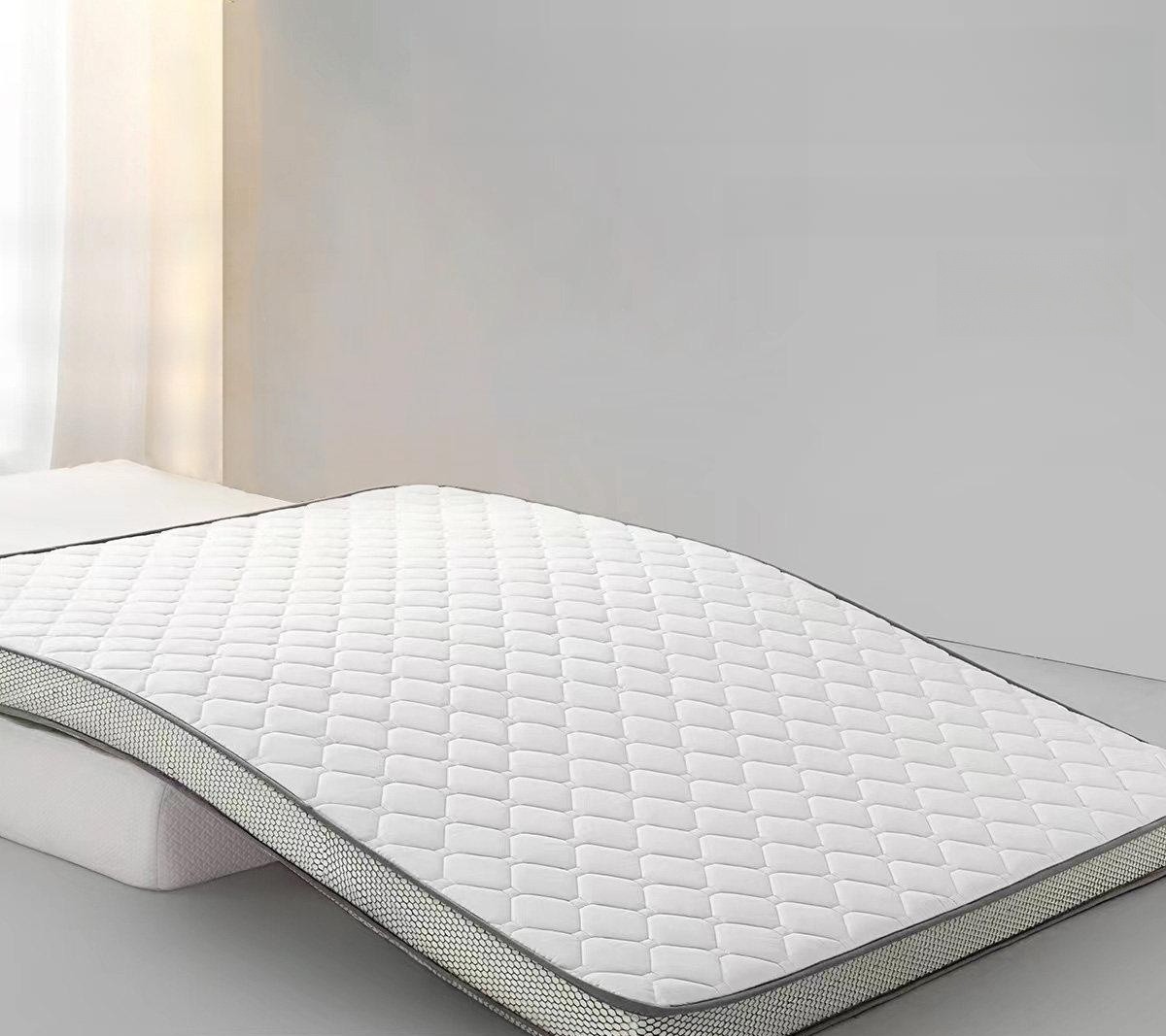 라텍스 스토퍼 매트리스 패드 침대 원룸 두꺼운 노블화이트 6cm 90x190cm - 상품 이미지