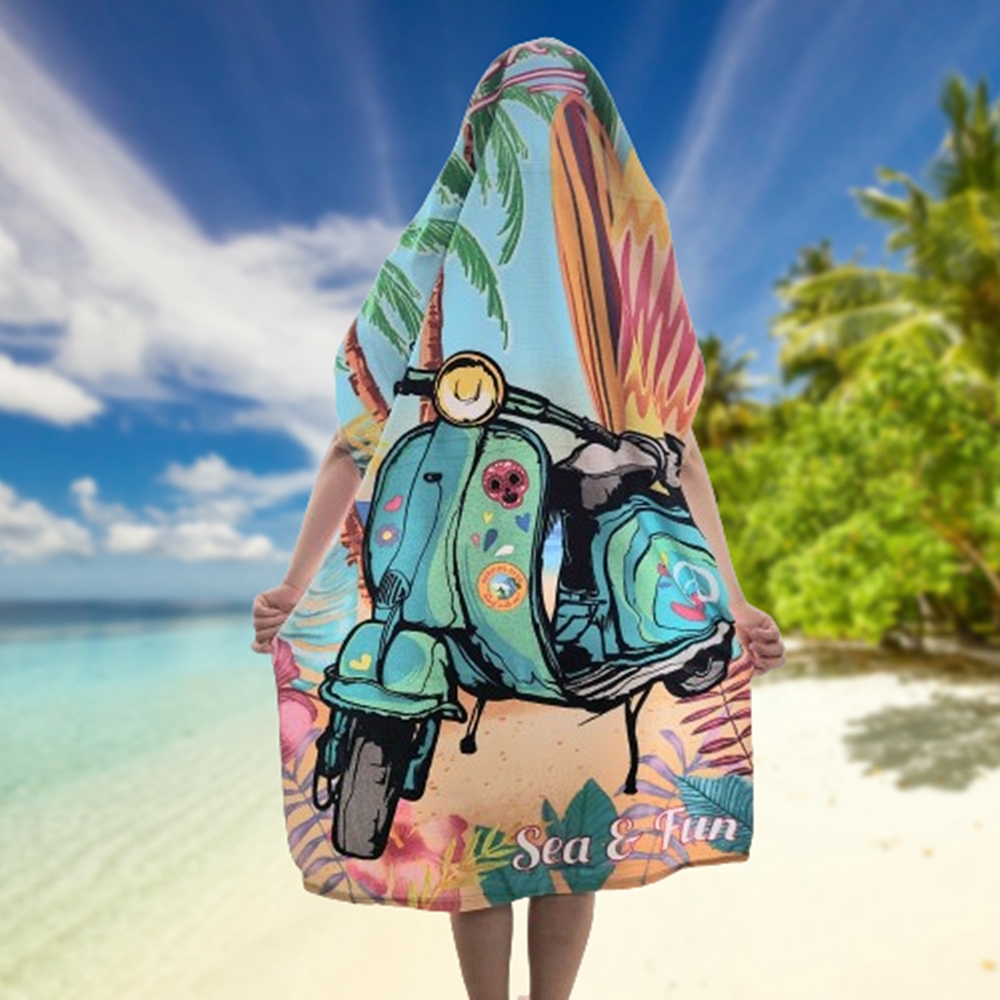 대형 비치타올 바디타월 안녕여름 - 상세 이미지 3