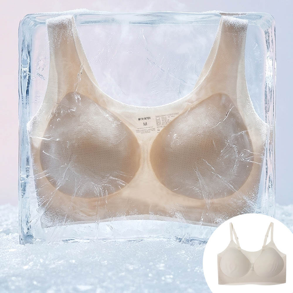 마농코리아 아이스쿨 얼음 냉장고 초경량 반투명 심리스브라 일체형 프리컷 노와이어 마농701