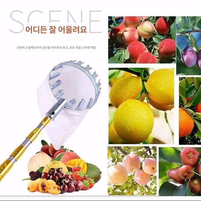 스텐레스 고공 과일수확 잡초제거 스테인리스 과일따기 고소작업 다기능수확기 - 상세 이미지 3