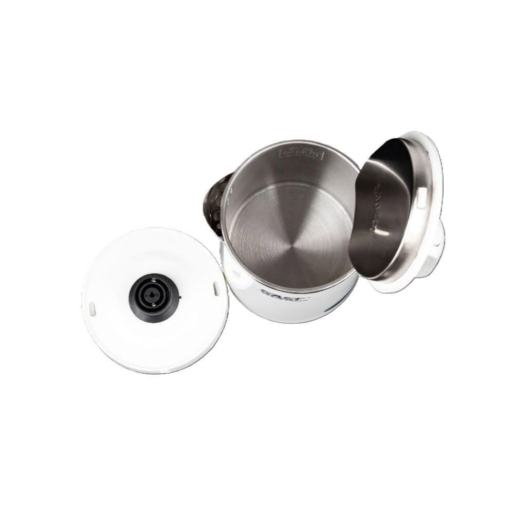 커피 6리터 전기포트 주전자 화이트0 단일상품 텀블러 보온 800W 여행용 전기 흰색 초미니 티포트 휴대용 1인용 화이트0 6리터 800W - 상품 이미지