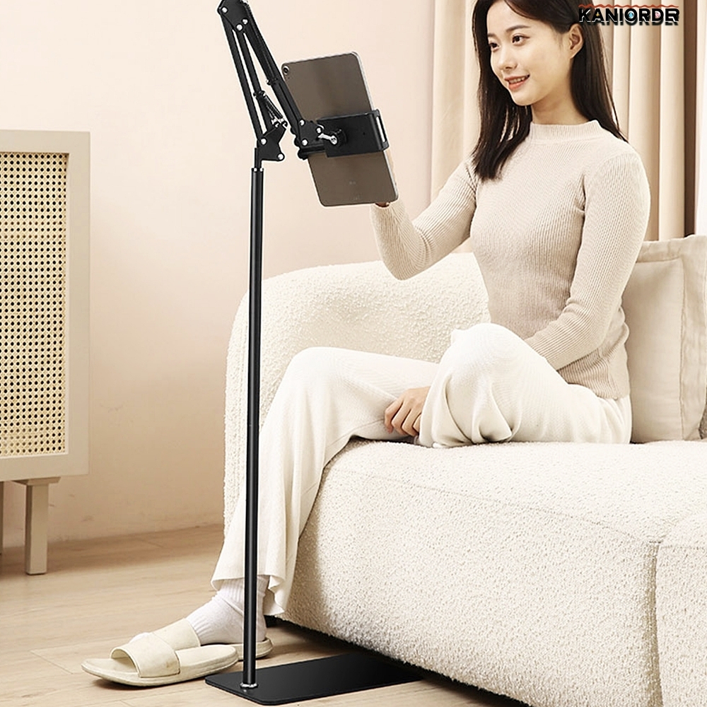 갤럭시 탭 침대 거치대 태블릿 패드 침실 스탠드 테이블 긴 135cm - 상품 이미지