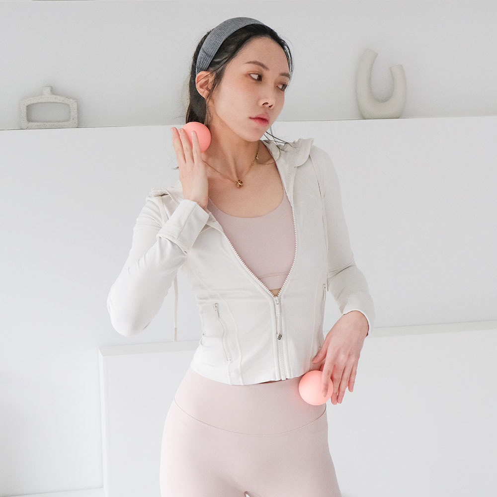 이노이 실리콘 소프트 마사지볼 싱글 근막 마사지 지압 어깨 목 발바닥 스트레칭볼 - 상세 이미지 2