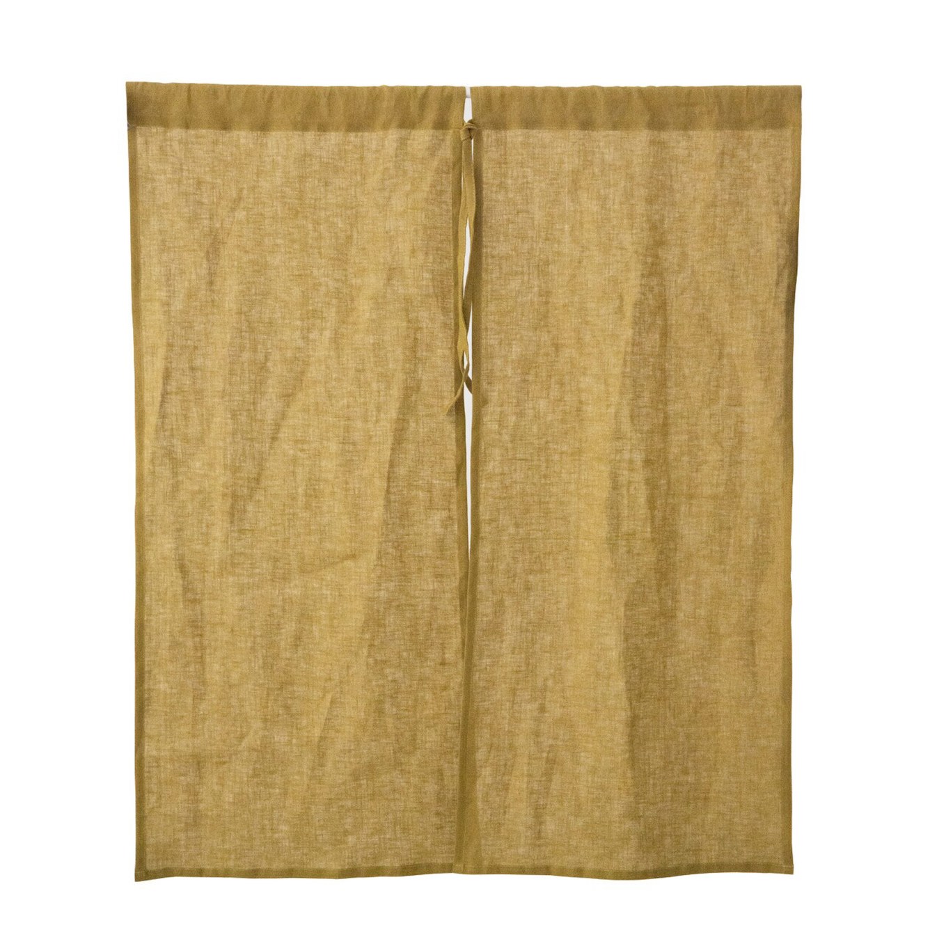 젖은 120cm 주방커튼 차양막 이슬에 100cm 높이 모시커튼 여름 소마 80x90cm 광목색 대마색 가리개 파티션 이슬에 젖은 베 80x90cm 높이 - 상품 이미지