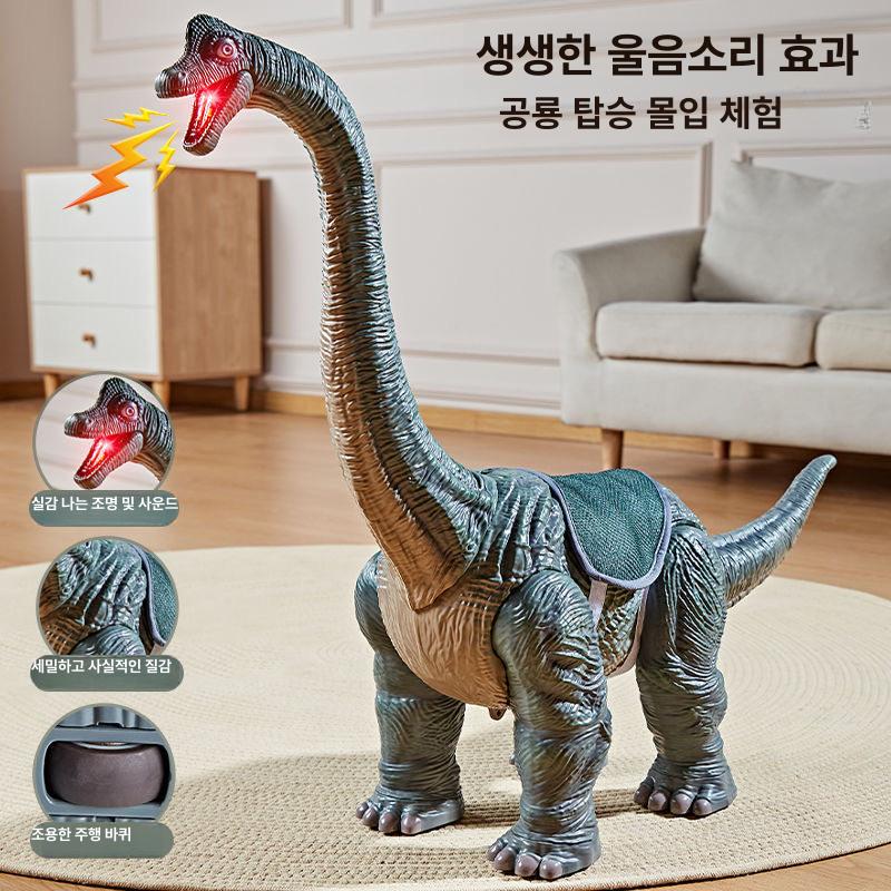 공룡 자동차 남아 장난감 레이싱카 완구 선물 브라키오사우루스 25kg 배터리 - 상세 이미지 3