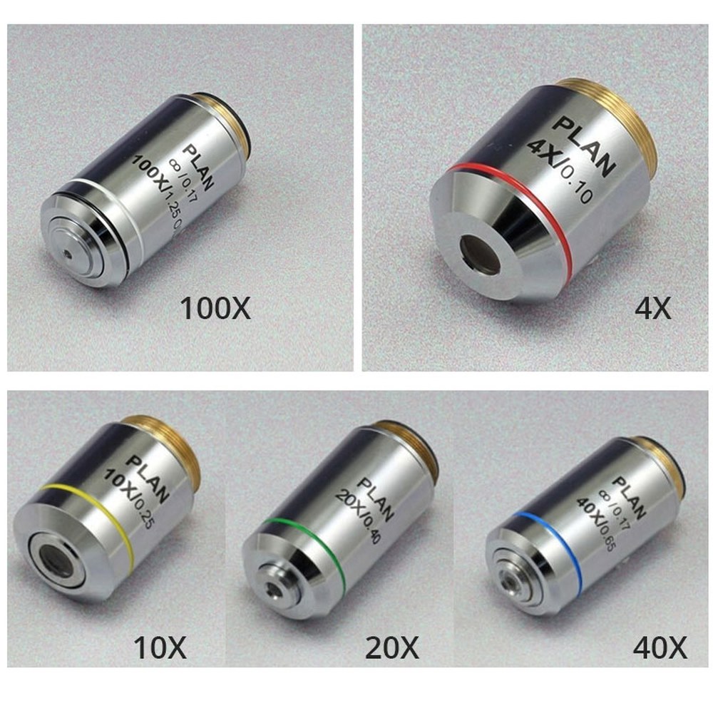 대물 USB 광학 플랫 비디오 195 다윈 수리용 경 1000배율 디지털 회전 모발 4X 스마트 4X 195 플랫 대물 - 상품 이미지