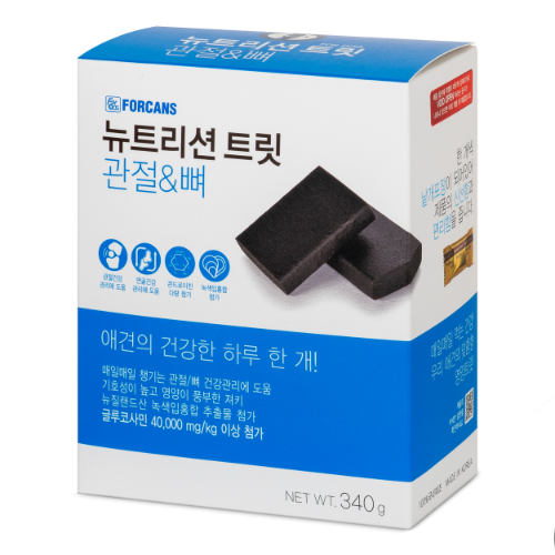 [포켄스] 뉴트리션트릿 관절&뼈 340g - 상품 이미지