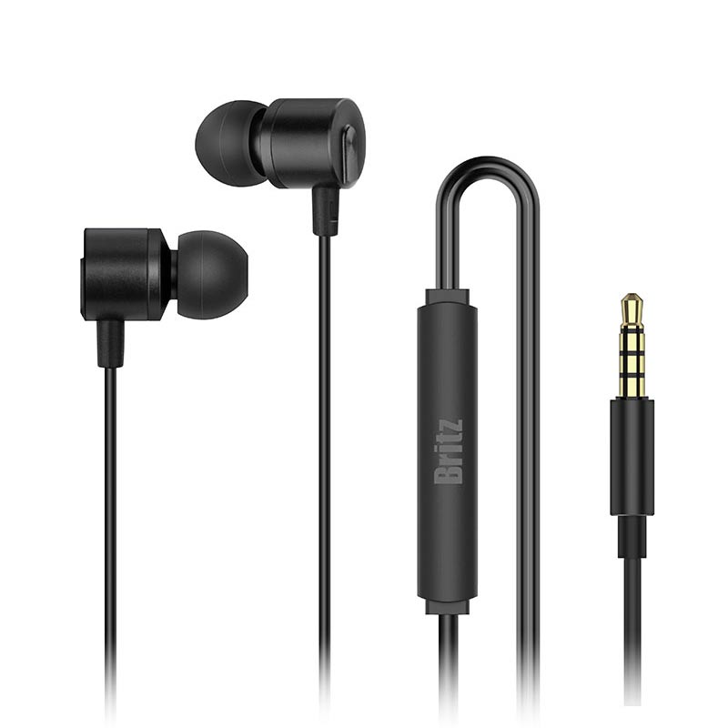 브리츠 커널형 이어폰 유선 줄 이어폰 3.5mm P20GX - 상세 이미지 2