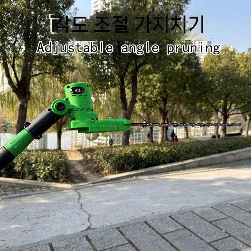 적심기 장대 찻잎 테라스가림막 울타리펜스 새순 전엽기 채취용 담장 메쉬휀스 야외가림막 주택 1.6m 고정 가지 헤지 트리머 베어 메 - 상세 이미지 4