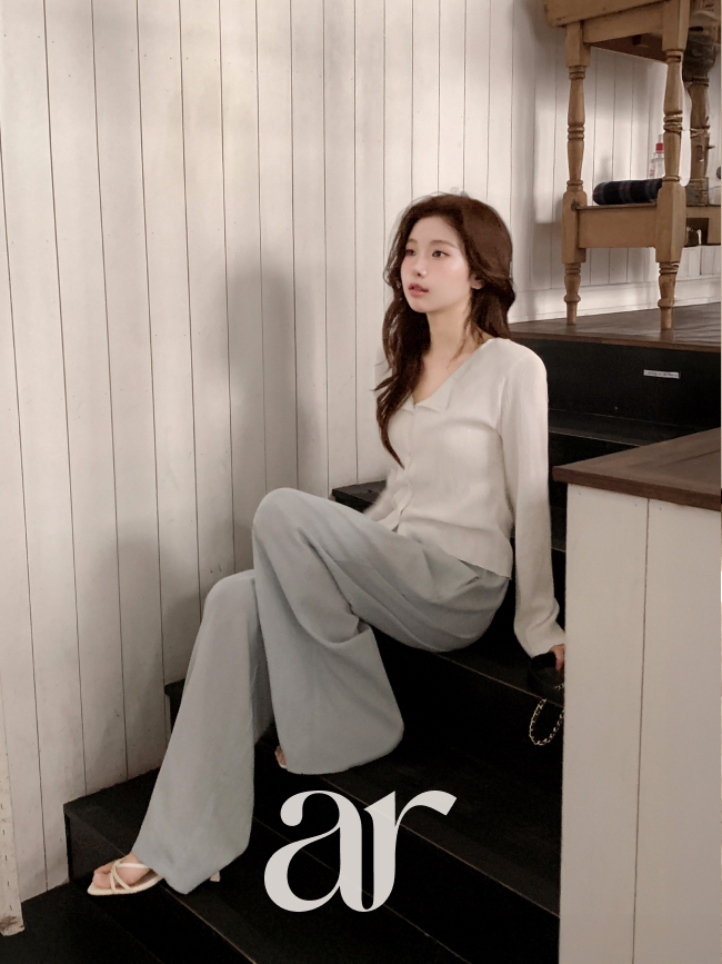 린넨 밴딩 롱 팬츠 ps5855 이미지 3