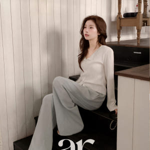 린넨 밴딩 롱 팬츠 ps5855 착용 후기 | 사이즈/핏 총정리 - 상품 이미지 3