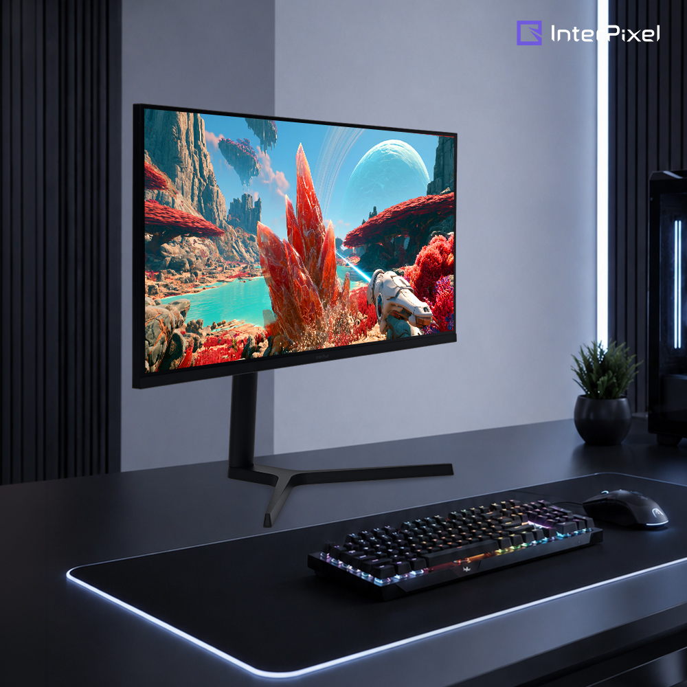 [신제품] 인터픽셀 IPU3440 UWQHD IPS 180Hz 게이밍 모니터 86~87cm(34인치), 일반, 블랙 - 상세 이미지 2