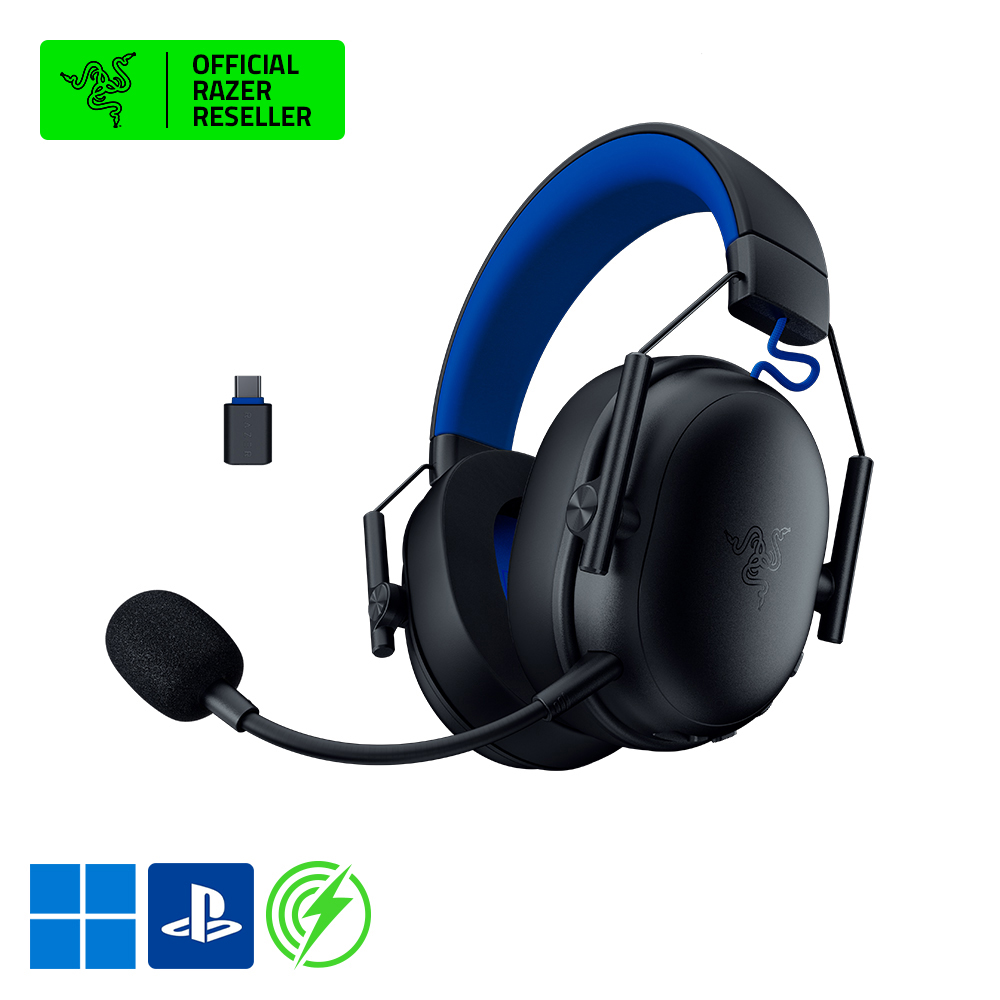 레이저코리아 BlackShark V3 X HyperSpeed 게이밍헤드셋 PS5, 블랙 - 상품 이미지