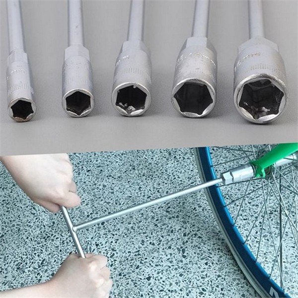 자가 t형 육각 소켓 정비용 핸들 육각 소켓 복스 렌치 - 상품 이미지