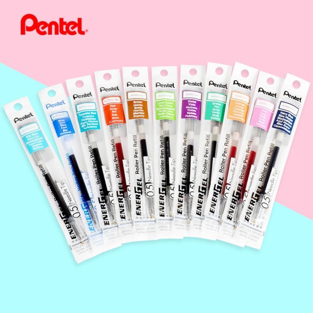 6x 리필 청록색 Xm BLN75TL Pentel 빨간색 투명막대블랙1지 3개 BLN75TL 245491 Energel 투명막대블랙1지  BLN75TL 투명막대블랙1지 - 상품 이미지