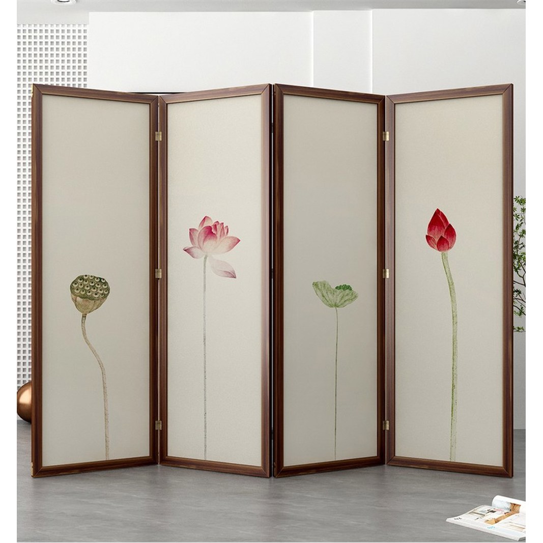 180cmx50cm 돌잔치 촬영 가정용 연꽃 백일 가벽 불침 상견례 전판사 100일 1 180x40 식 돌상병풍 1 전판사 불침 식 연꽃 180x40 한 짝 - 상세 이미지 2