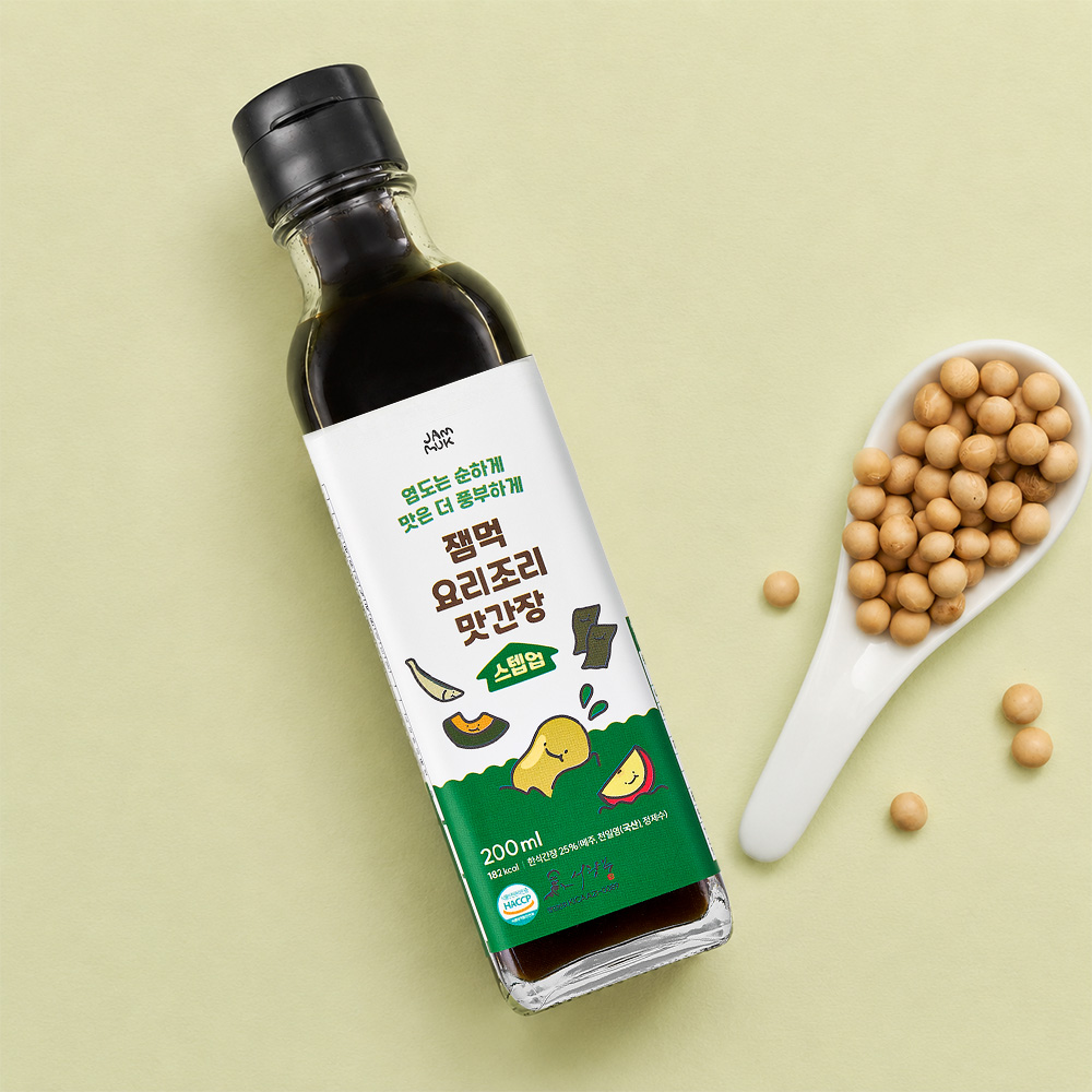 잼먹 아기간장 200ml 돌 어린이 유아 맛간장 - 상세 이미지 5