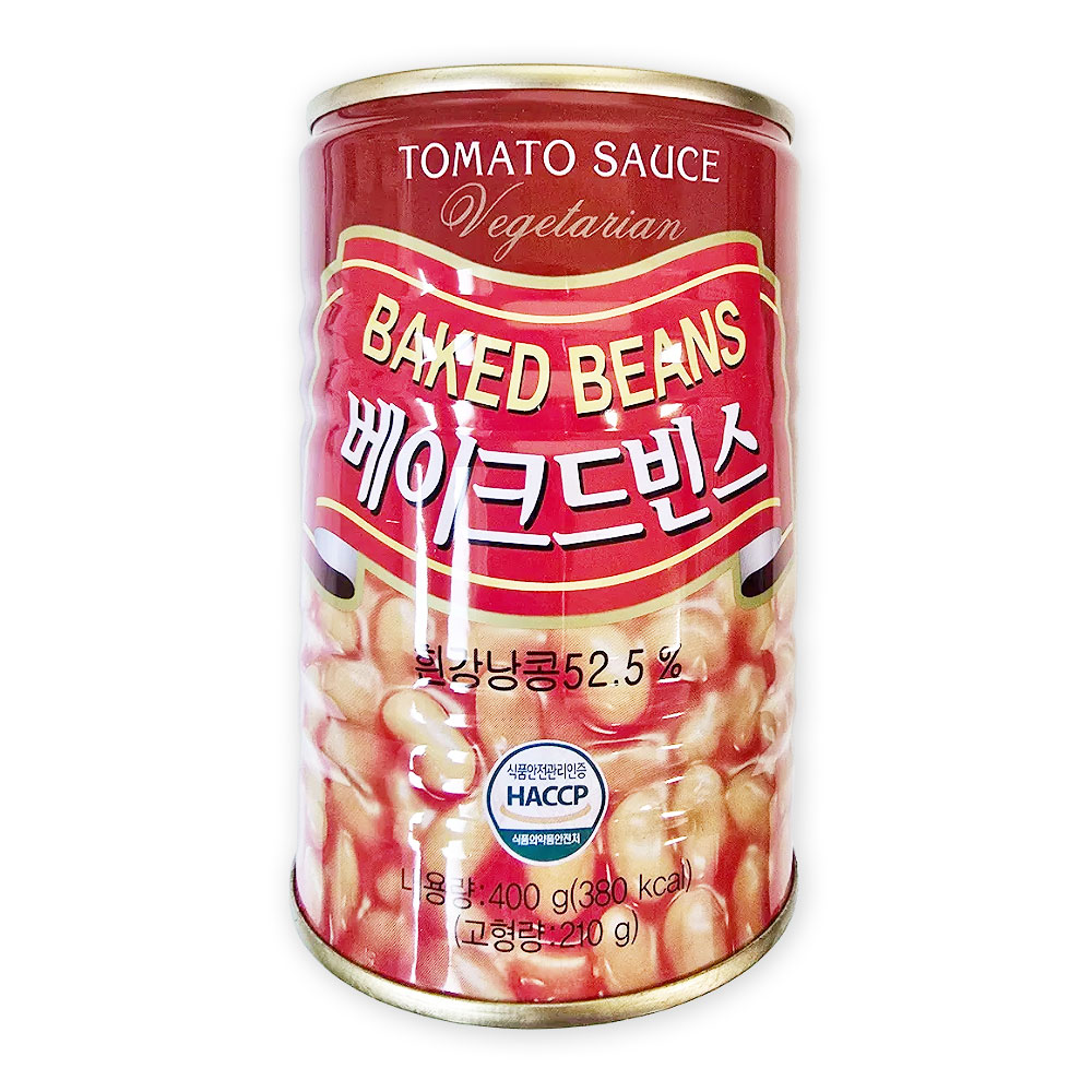 베이크드빈스 400g x 24 부대찌개콩 베이키드 강낭콩통조림 HACCP 대용량 업소용 - 상세 이미지 2
