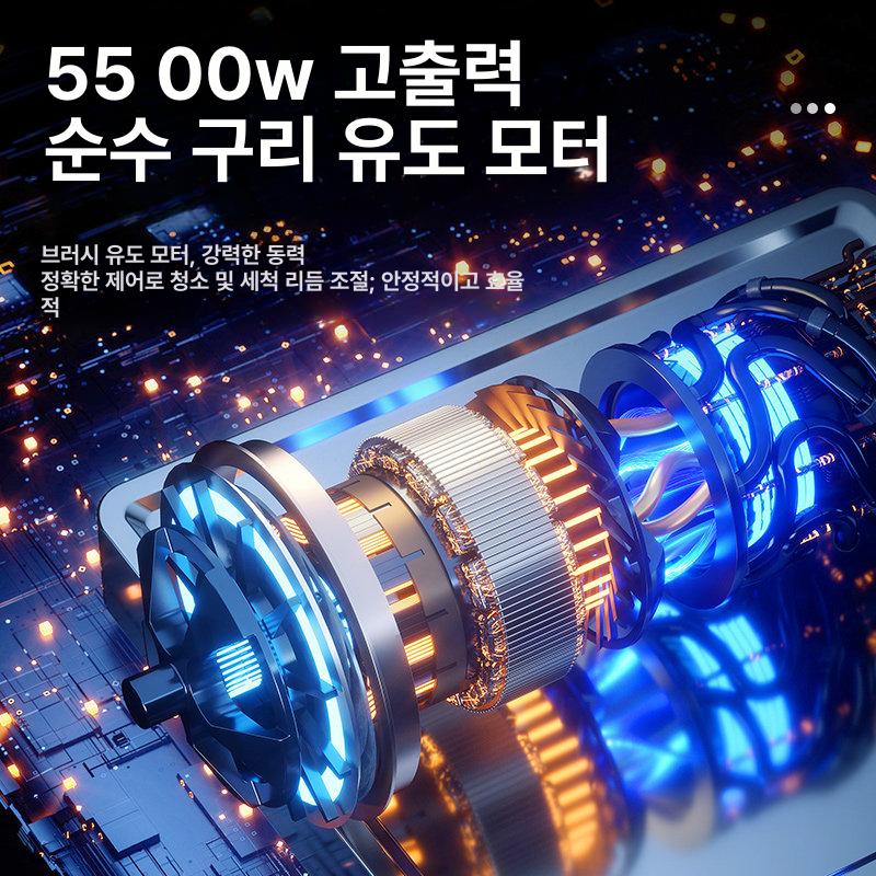 고압 배관 전동 물총 산업용 배수구 청소 전용 3800w 50-110MM 배관용 220V - 상세 이미지 3