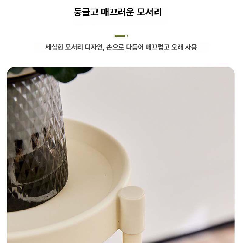 철제 화분 선반 베란다 인테리어 스탠드 정리대 받침 다이 이동식 플랜트난간 - 상세 이미지 4
