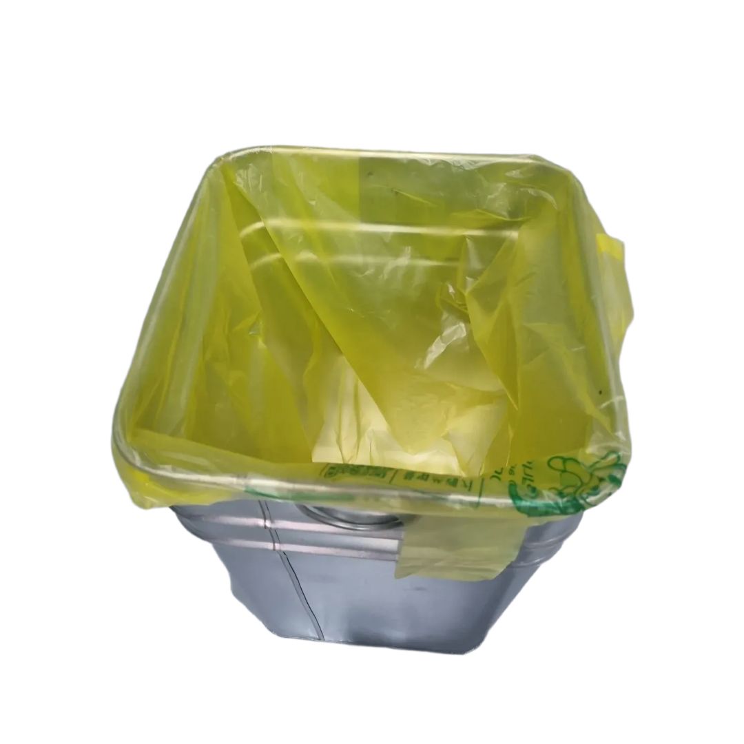 철제 휴지통 쓰레기통 스텐 사각 20L, 1개 - 상세 이미지 3