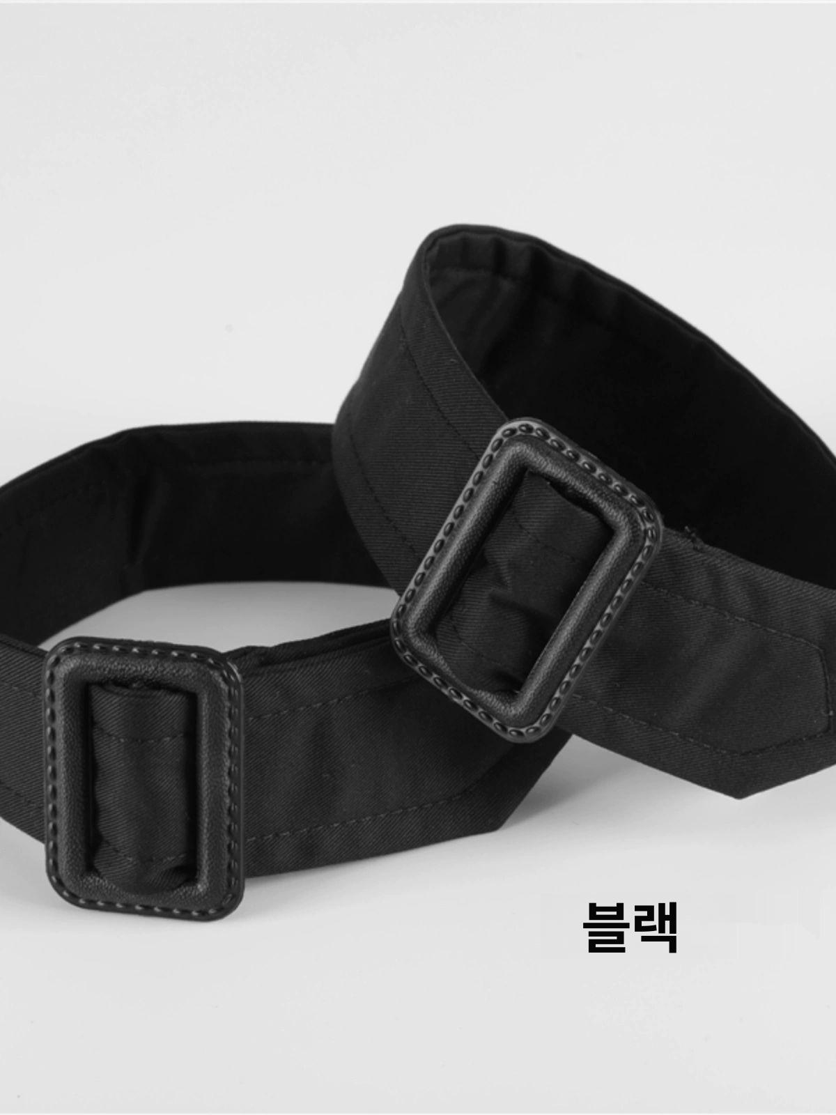 여성 트렌치코트 손목 3cm 코트끈 스트랩 장식 1호 베이지화이트 4cm - 상세 이미지 5
