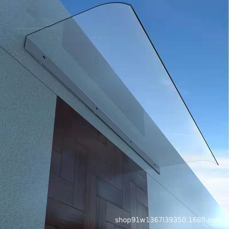 캐노피 가리개 상가 지지대 투명 어닝 주택 발코니 천장 창고 방수 건설현장 캐노피천막 천막 - 상세 이미지 4