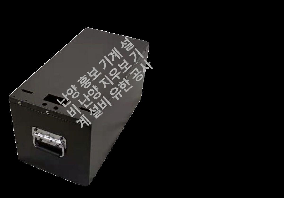 파워뱅크 케이스 캠핑용 배터리 하드 보호박스 알루미늄 블랙 - 상세 이미지 3