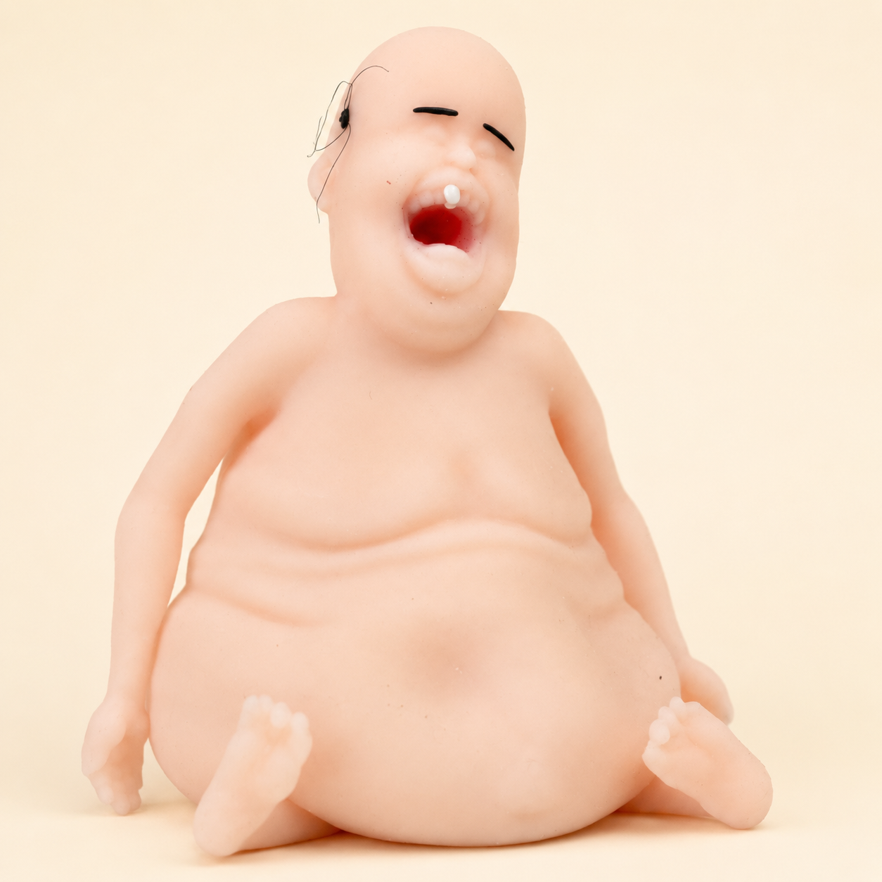 할배 말랑이 스퀴시 장난감 웃긴 스트레스 해소 볼 촉감 선물 찐득 모찌 말랑 주물럭 인형 - 상세 이미지 5