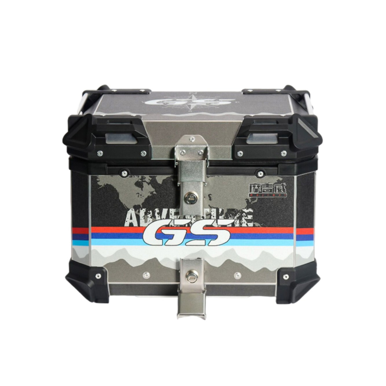 45L평면블랙스탠다드핏 탑박스 알루미늄 블랭크 오토바이 플랫 80L 라이너 퀵탈부착탄소강판 블랙 플레이트 배달통 1 45L평면블랙스탠다드핏 라이너 퀵탈부착탄소 - 상품 이미지