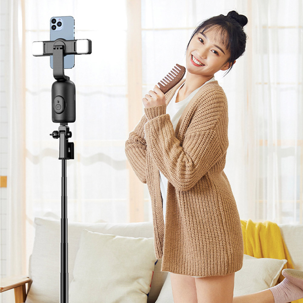 자동 회전 스마트폰 거치대 삼각대 얼굴인식 인물추적 360도 페이스 트래킹 머레이 - 상세 이미지 4