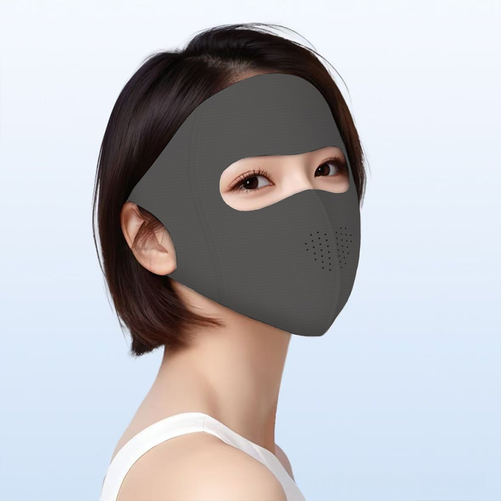 uv차단 냉감 자외선차단마스크 얼굴전체 쿨링 여름 여성 골프 마스크 러닝 얼굴햇빛가리개 이미지 8