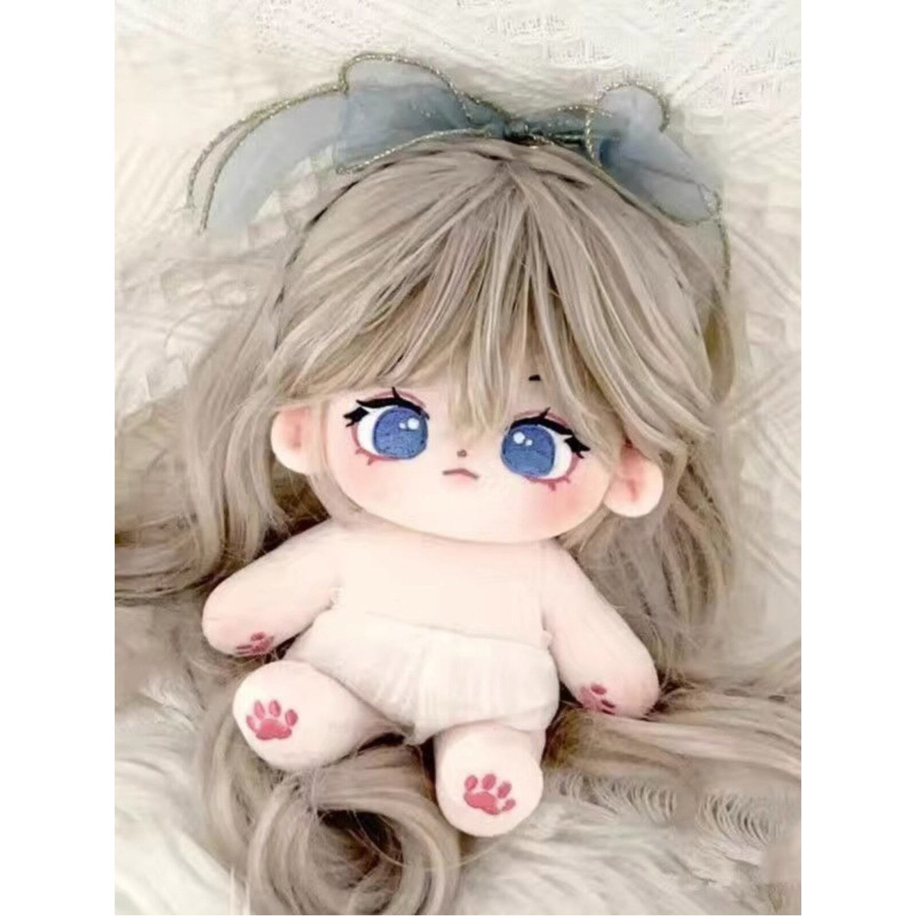 코튼 몸체 쌍둥이 무골격 20cm 10cm 보온베 솜인형 세트 ve 사 속삭임 인형없는내의 무속성 보온베 세트 인형없는내의 20cm 무골격 - 상세 이미지 2