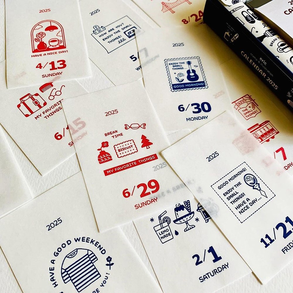 Do 캘린더 9월 크리스마스 탁상용 2025년 (15x9.5cm) 나무자리 탁상 3D 달력 엿보는 다카하시 일력 나무자리 달력 (15x9.5cm) - 상세 이미지 2