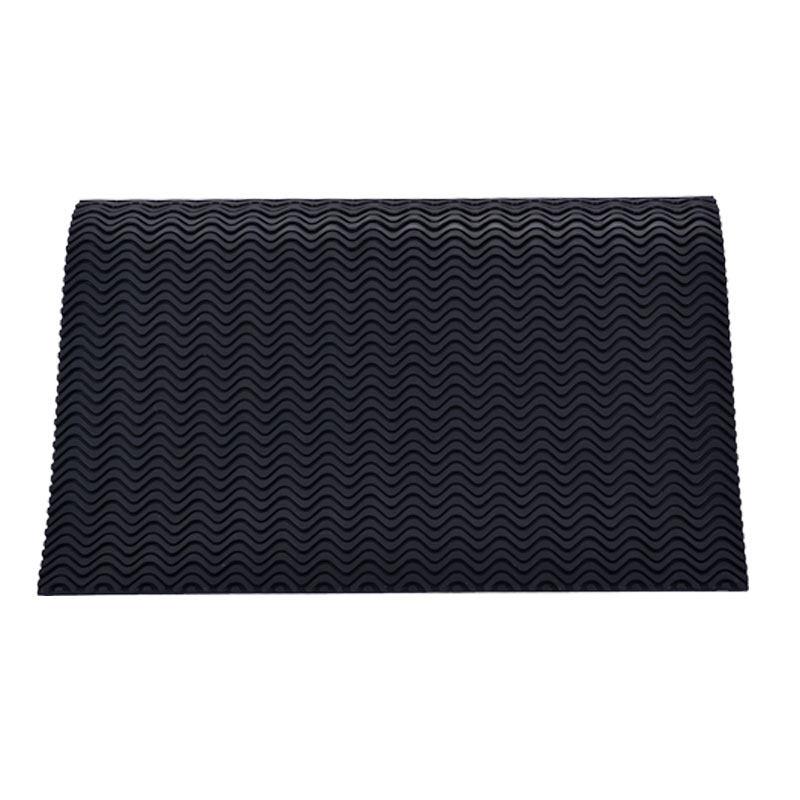 신발 바닥 밑창 수리재료 뒤꿈치 미끄럼방지 고무 보강 워터리플 블랙 30.8x25.7 3 5mm A