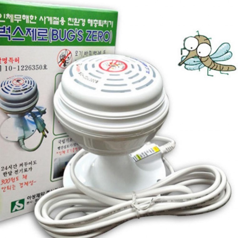 사계절 벅스제로 해충 바퀴벌레 모기 초음파 퇴치기 - 상품 이미지