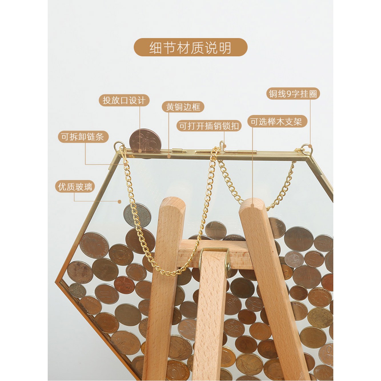 기타 은화 결정장애 소장 골드 7인치 동전수집 버스 코인수집 코인 골동품 사이즈 25mm 동전 기타 사이즈 골드 7인치 - 상세 이미지 3