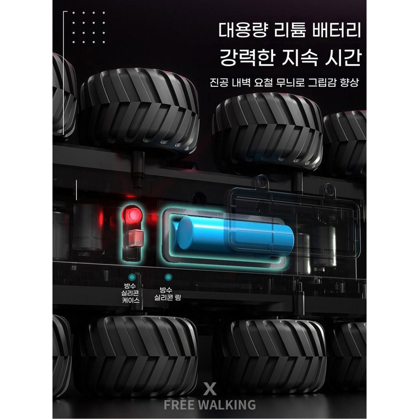 수륙양용카 원격 버기 7 리모컨 오프로드 수륙양용rc카 30분 주행 충전식 싱글바디 2륜구동육지 알씨 소년 블루 고출력 오프로드카 배터리 차량 초장거 4 1 RC - 상세 이미지 2
