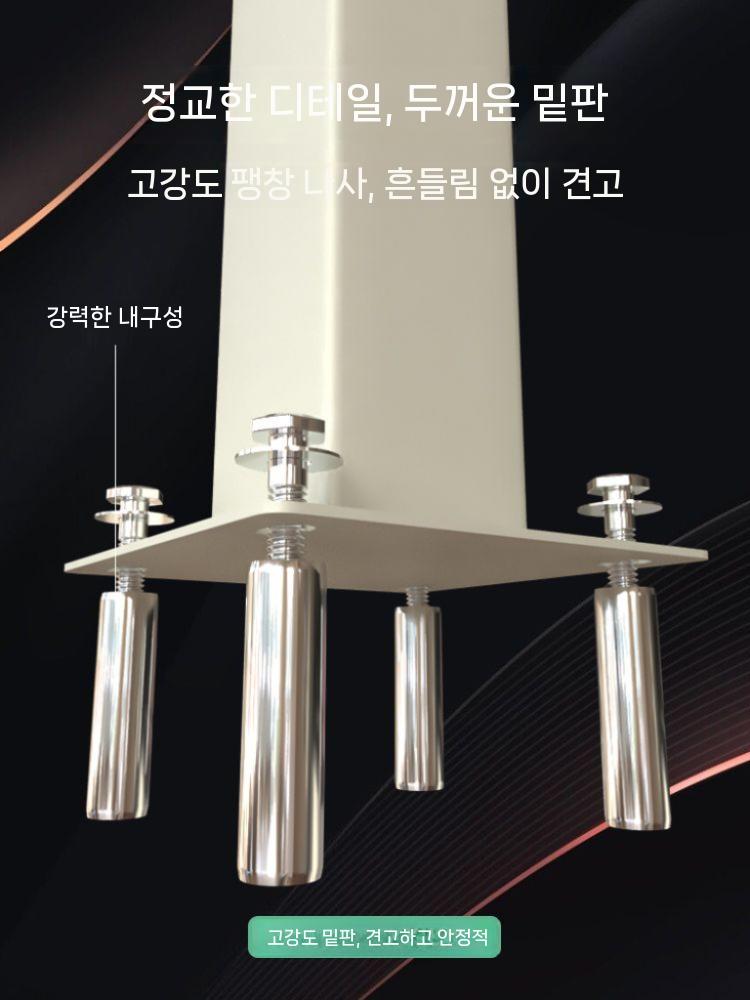 바닥 밸런스바 발레바 스탠딩 고정형 기본동작 어깨 십자봉 요가바 스트레칭 요가봉 필라테스 - 상세 이미지 4