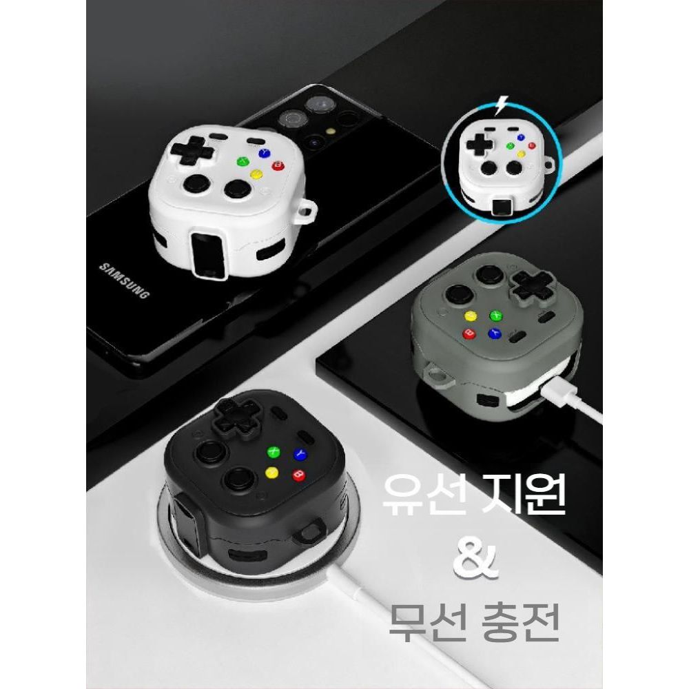 갤럭시 버즈4 프로 케이스락 버즈3 프로 크리에이티브 버즈3FE 디컴프레셔 맞춤형 소프트 - 상세 이미지 5