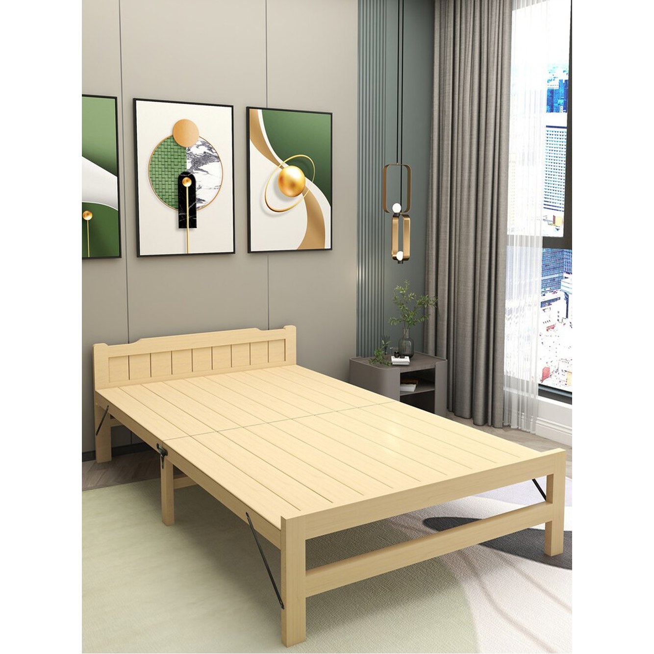 180x30cm 6m 무 소나무 원목 연장 프로 침대 보조 폭 접이식 없음 0 폴딩베드 모던 원목침대 1 폭 0 6m 원목침대 프로 없음 - 상세 이미지 2