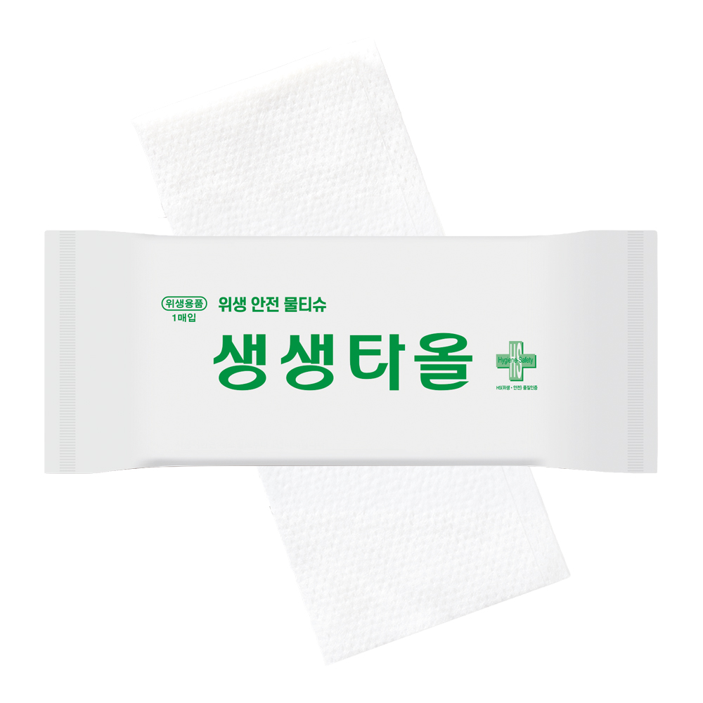 생생타올 업소용 물티슈 400매 개별포장 일회용 카페 배달 식당 물티슈 끈적한 식탁 기름때제거 - 상세 이미지 4