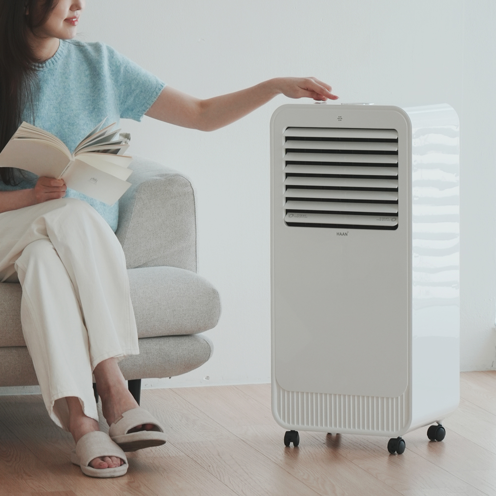 한경희 리모컨 가정용 냉풍기 13L 사무실 에어쿨러 냉방 얼음선풍기 GF-LF1890 - 상품 이미지