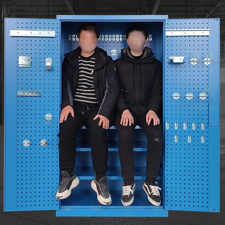 철재 캐비넷 공구함 작업대 철제 이동식 정비소 공구정리 작업카트 정비공구 이동수납 - 상세 이미지 3