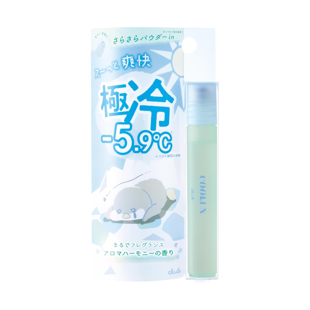 클럽 쿨링 아이스 롤온 아로마 하모니향, 7ml, 1개 - 상품 이미지