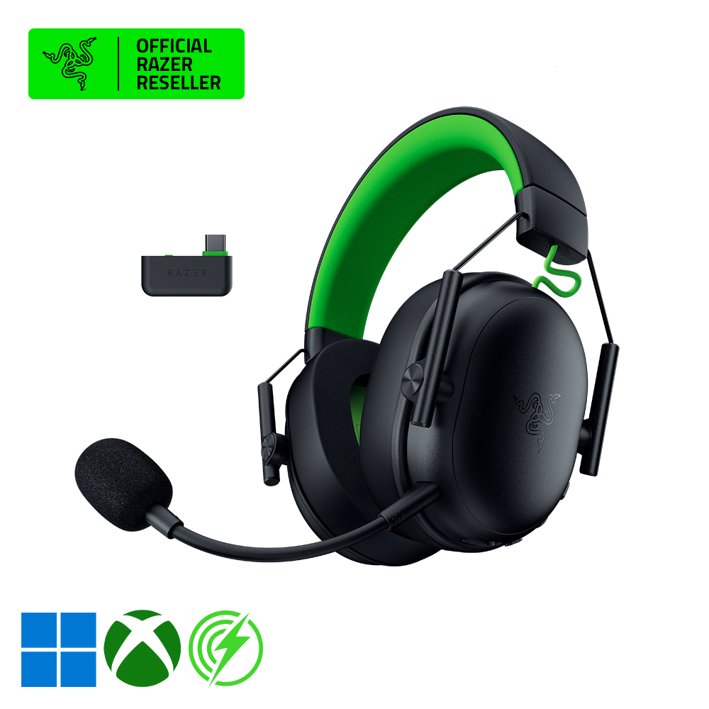 레이저코리아 블랙샤크 V3 X 하이퍼스피드 무선 게이밍 헤드셋 Xbox/블랙 - 상품 이미지